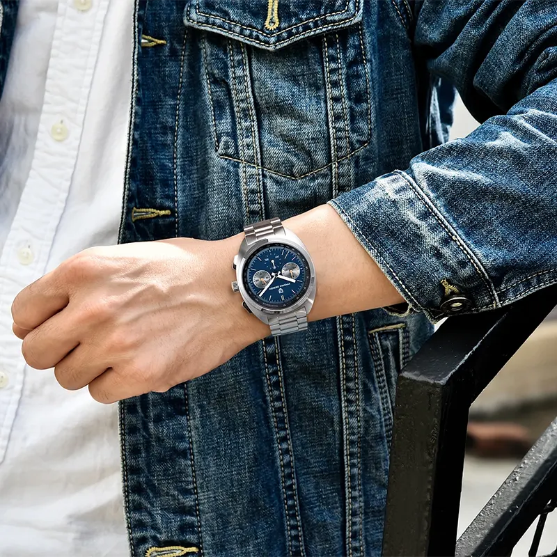 Pagani Design PD-1782 Chronograph Blue Dial Men's Watch