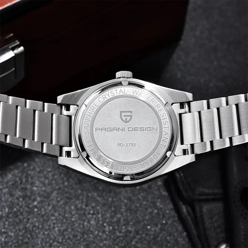 Pagani Design Railmaster Automatic Tiffany Dial Men's Watch | PD-1793