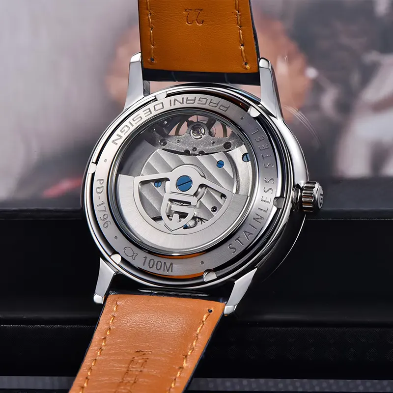 Pagani Design Tourbillon Black Dial Automatic Men's Watch | PD-1796