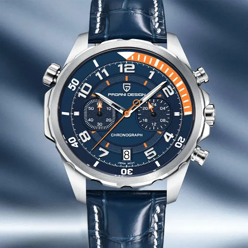 Pagani Design Chronograph Blue Dial Men's Watch | PD-1811