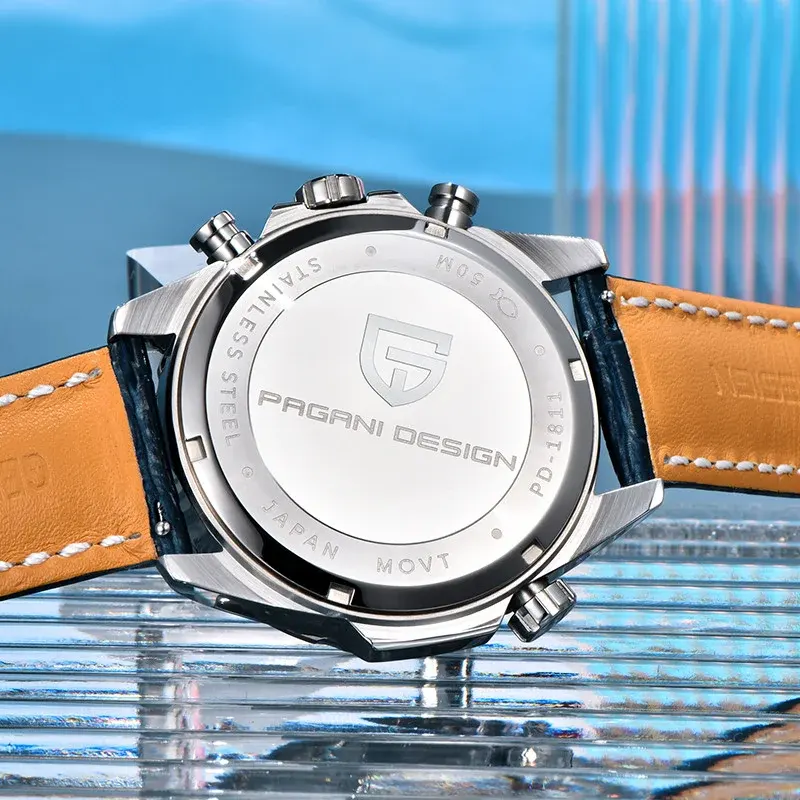 Pagani Design Chronograph Blue Dial Men's Watch | PD-1811