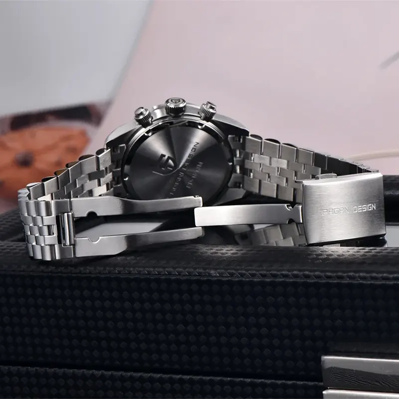 Pagani Design Black Bay Chrono Panda Men's Watch | PD-1813