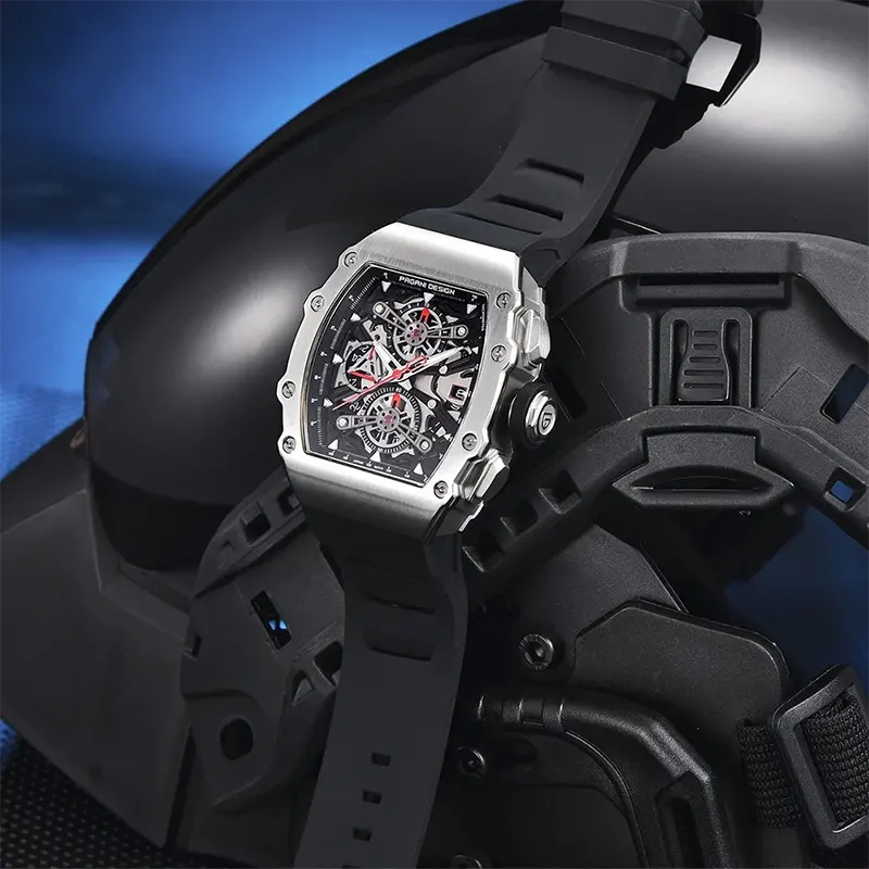 Pagani Design Chronograph Skeleton Dial Men's Watch | PD-YS011