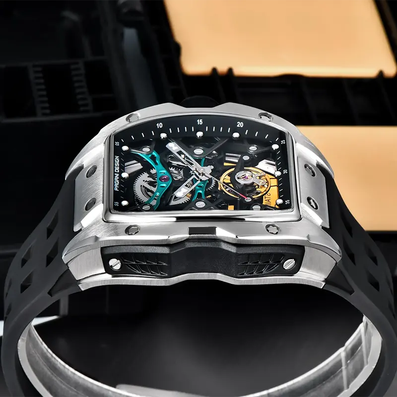 Pagani Design PD-YS018 Skeleton Dial Automatic Men's Watch