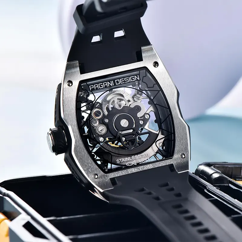 Pagani Design PD-YS018 Skeleton Dial Automatic Men's Watch