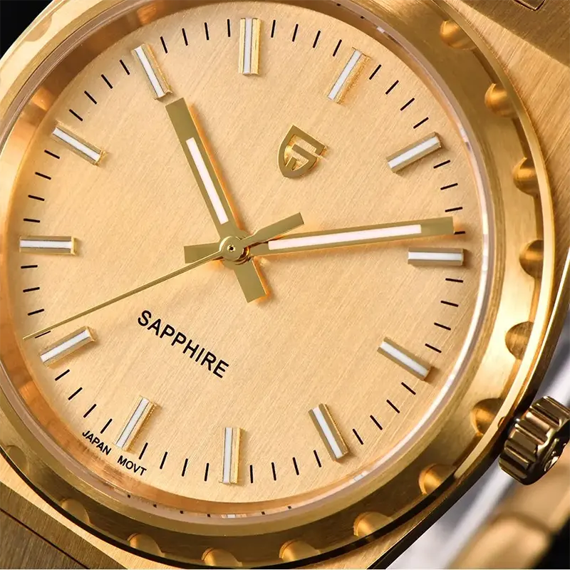 Pagani Design PD-YS020 Ultra Slim Gold Dial Men's Watch