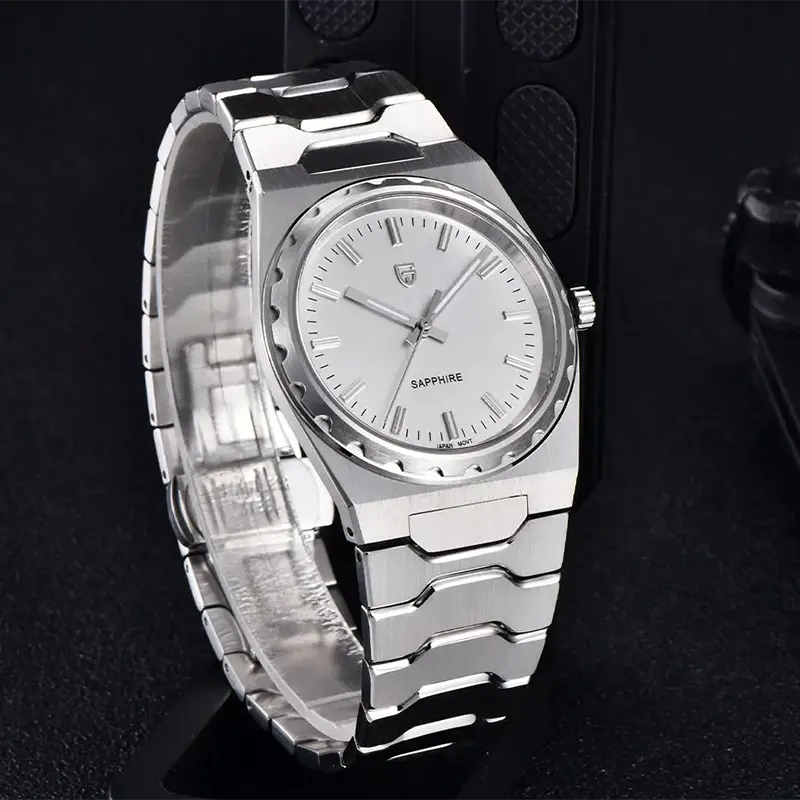 Pagani Design Ultra Slim Silver Dial Men's Watch | PD-YS020
