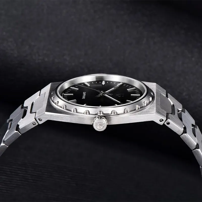 Pagani Design Ultra Slim Black Dial Men's Watch | PD-YS020