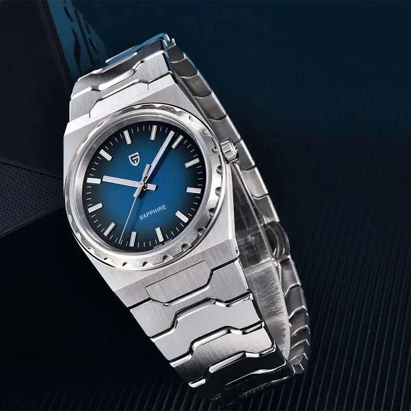 Pagani Design Ultra Slim Blue Dial Men's Watch | PD-YS020