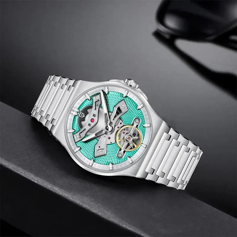 Pagani Design Tourbillon Tiffany Dial Automatic Men's Watch | PD-YS028