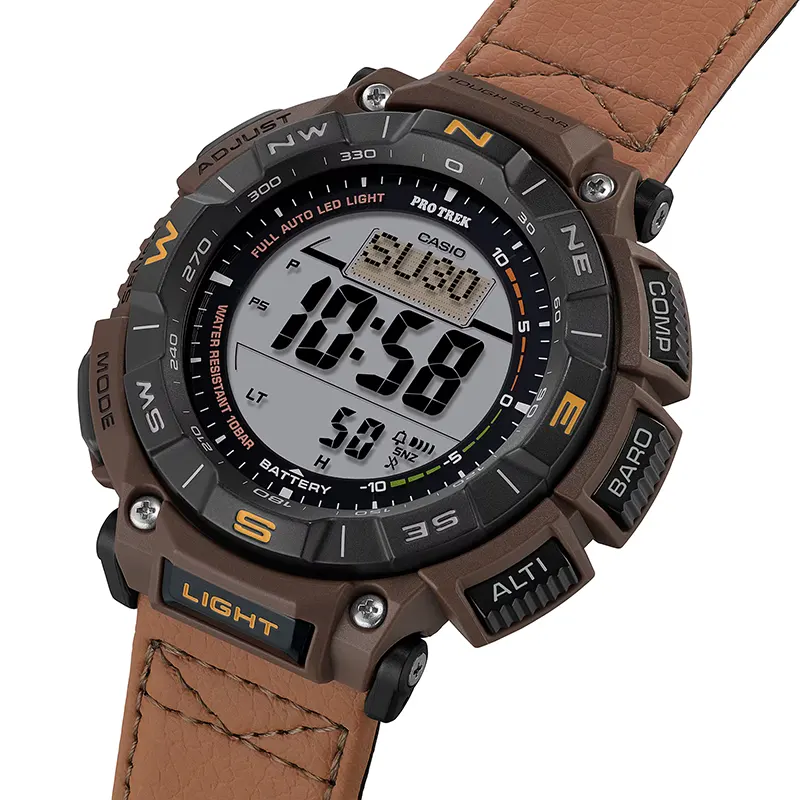 Casio Pro Trek Solar Powered Triple Sensor Men's Watch | PRG-340L-5