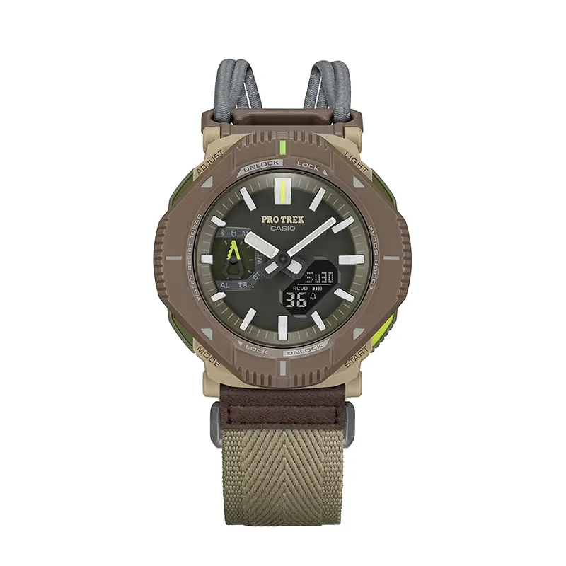 Casio Pro Trek Solar Bluetooth® Olive Green Dial Men's Watch | PRJ-B001B-5