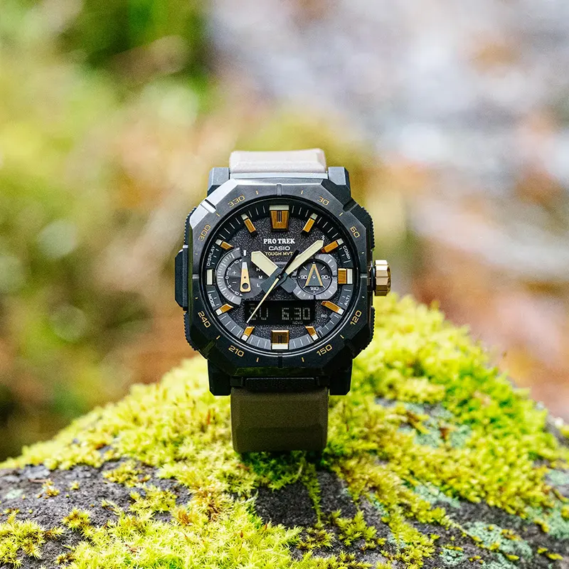 Casio Pro Trek Triple Sensor Solar Bluetooth Men's Watch | PRW-B1000-5