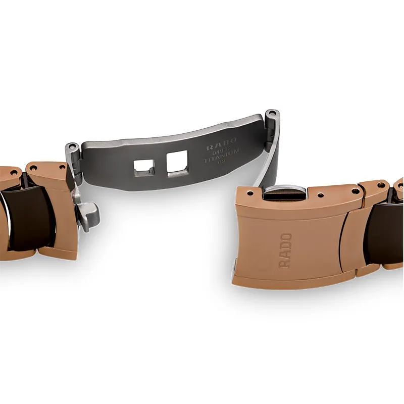 Rado Centrix Automatic Brown Dial Two-tone Men's Watch | R30036752