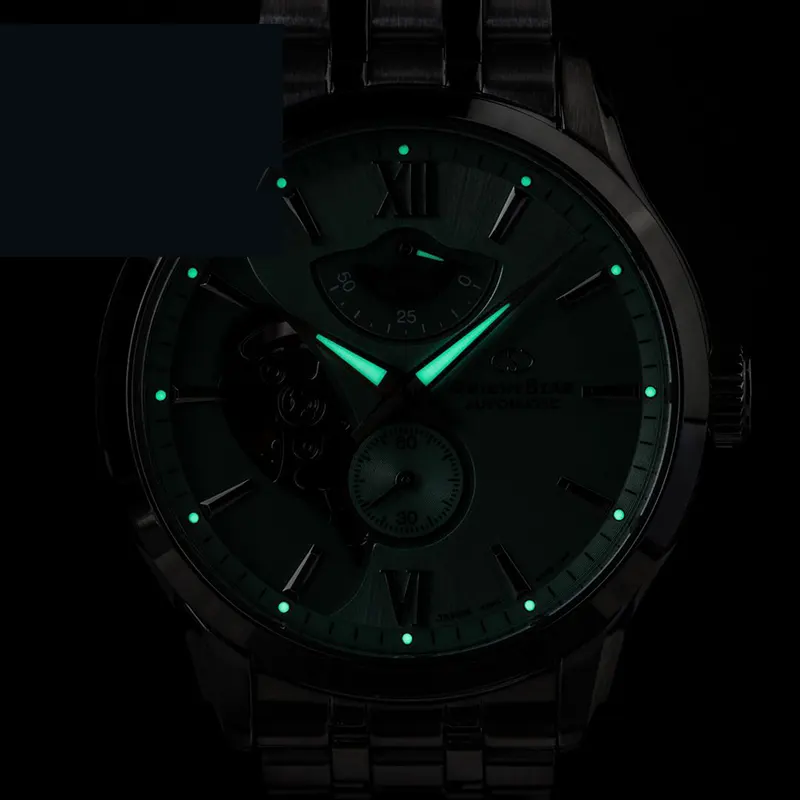 Orient Star Contemporary Layered Skeleton Mint Green Dial Limited Edition Men's Watch | RE-AV0B11E