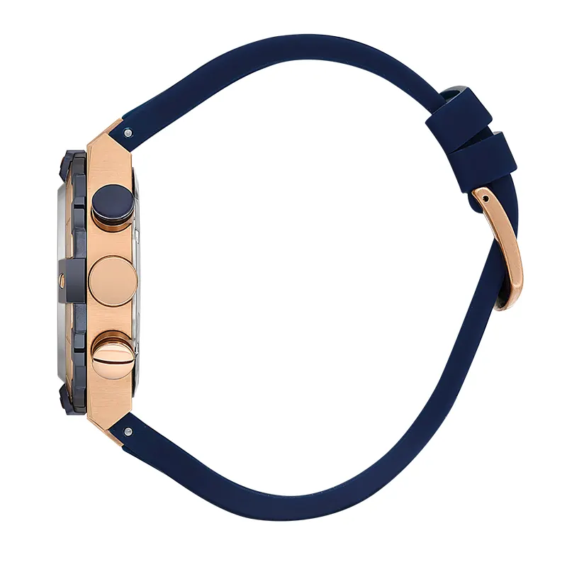 Santa Barbara Polo & Racquet Club Blue Dial Silicone Men's Watch | SB.1.10510-8