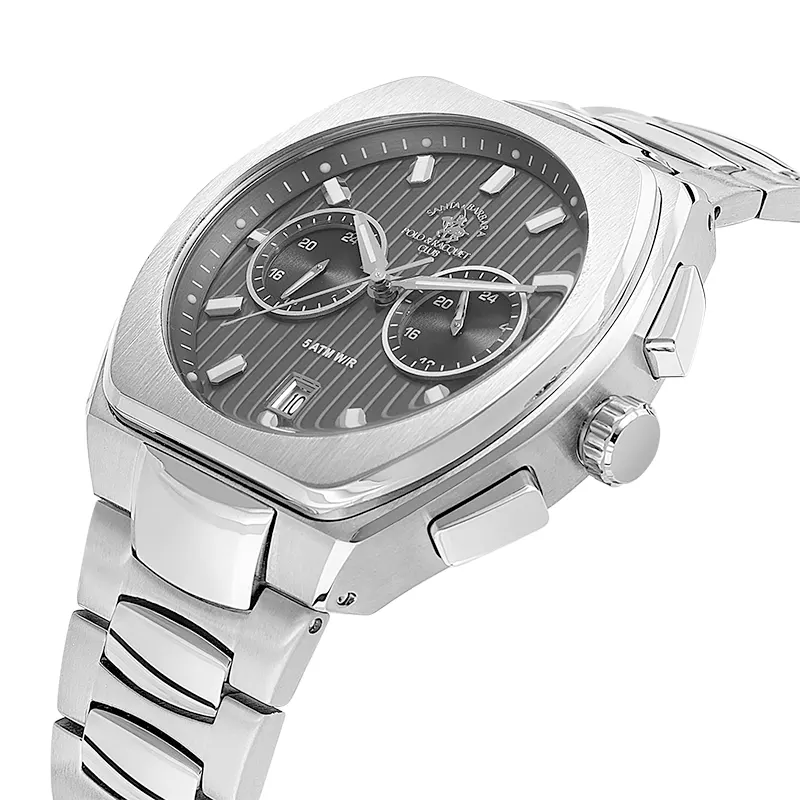 Santa Barbara Polo & Racquet Club Black Dial Men's Watch | SB.1.10622-2