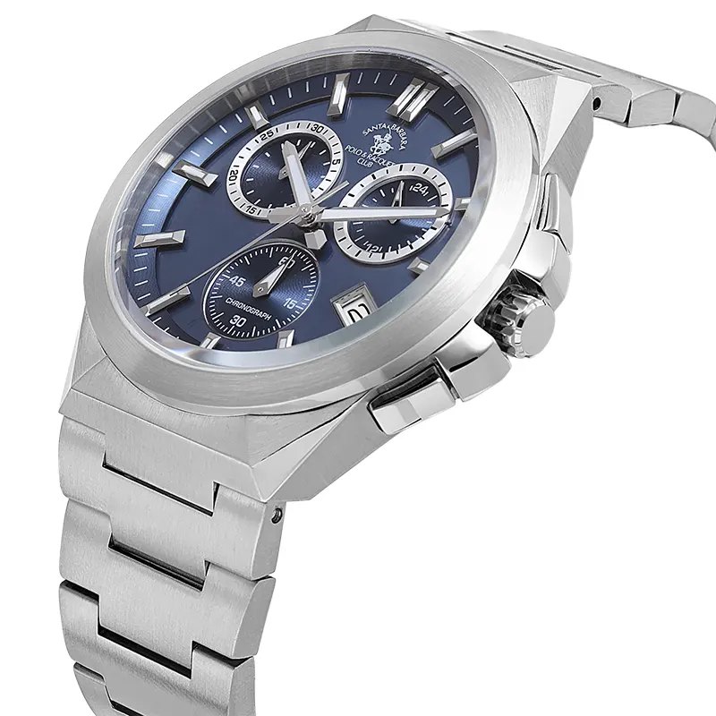 Santa Barbara Polo & Racquet Club Chronograph Blue Dial Men's Watch | SB.1.10633-2