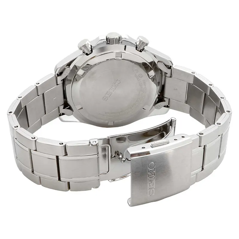 Seiko Spirit SBTR013 Chronograph Black Dial Men’s Watch