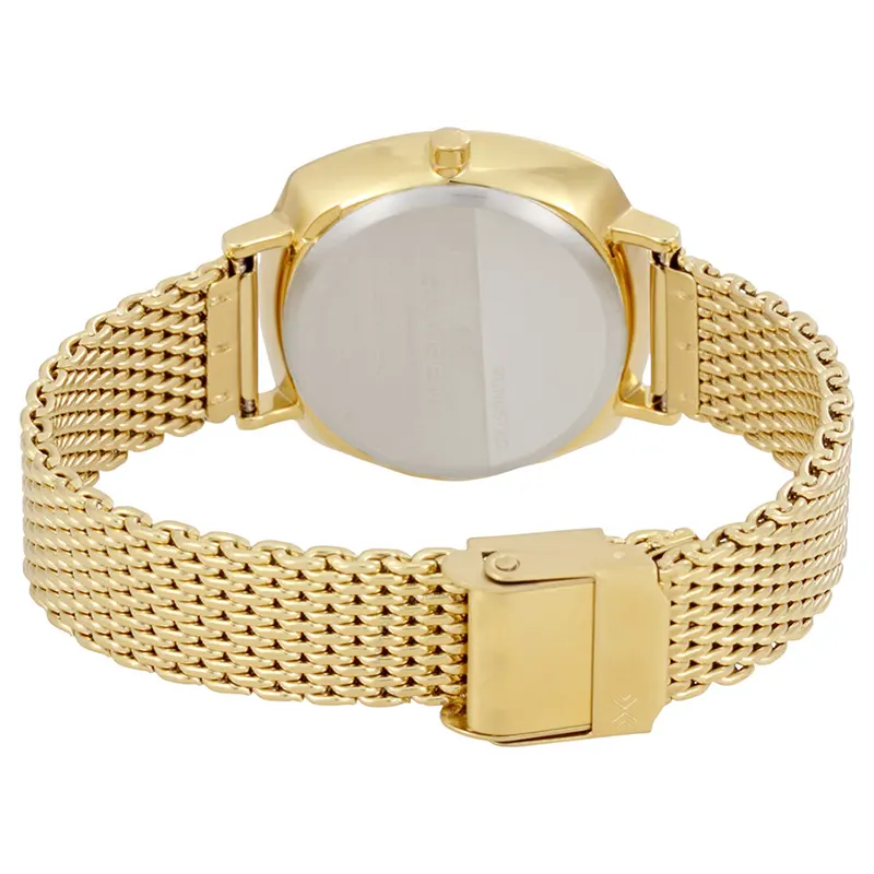 Skagen Rungsted SKW2426 White Dial Gold-tone Ladies Watch