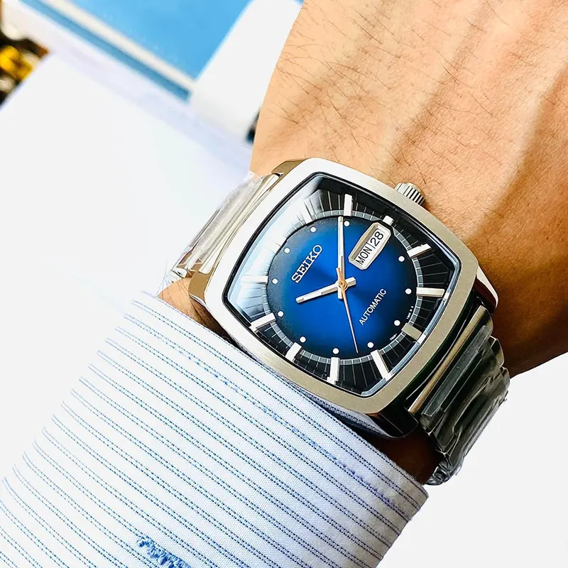 Seiko Recraft Automatic Blue Dial Men's Watch | SNKP23