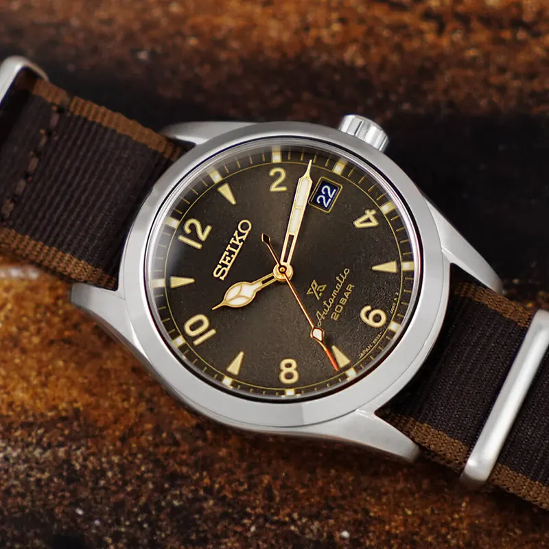 Seiko Prospex Alpinist 'Sunbeam Forest' Brown Dial Men's Watch | SPB211J1