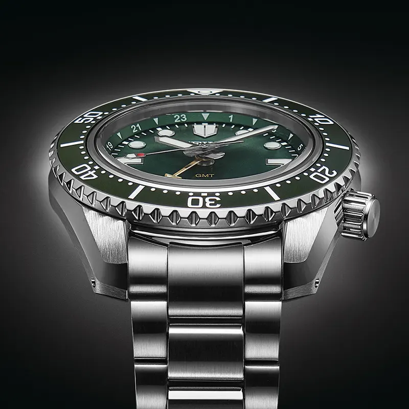 Seiko Prospex Sea Diver's 1968 Heritage GMT Green Dial Men's Watch | SPB381J1