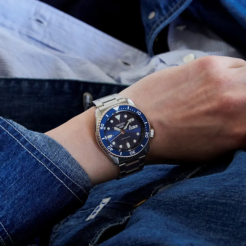 Seiko 5 Sports Automatic Blue Dial Men's Watch | SRPD51K1
