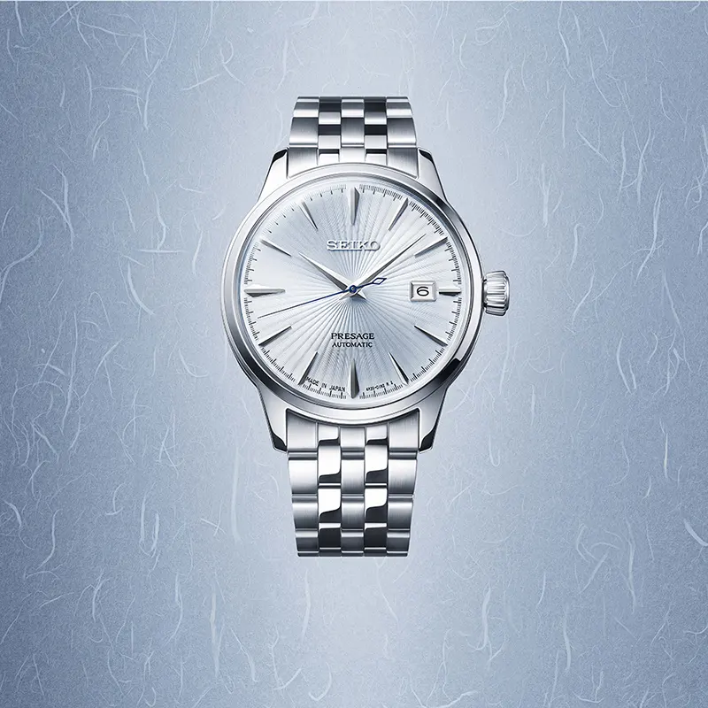 Seiko Presage Cocktail Time Light Blue Dial Men's Watch | SRPE19J1
