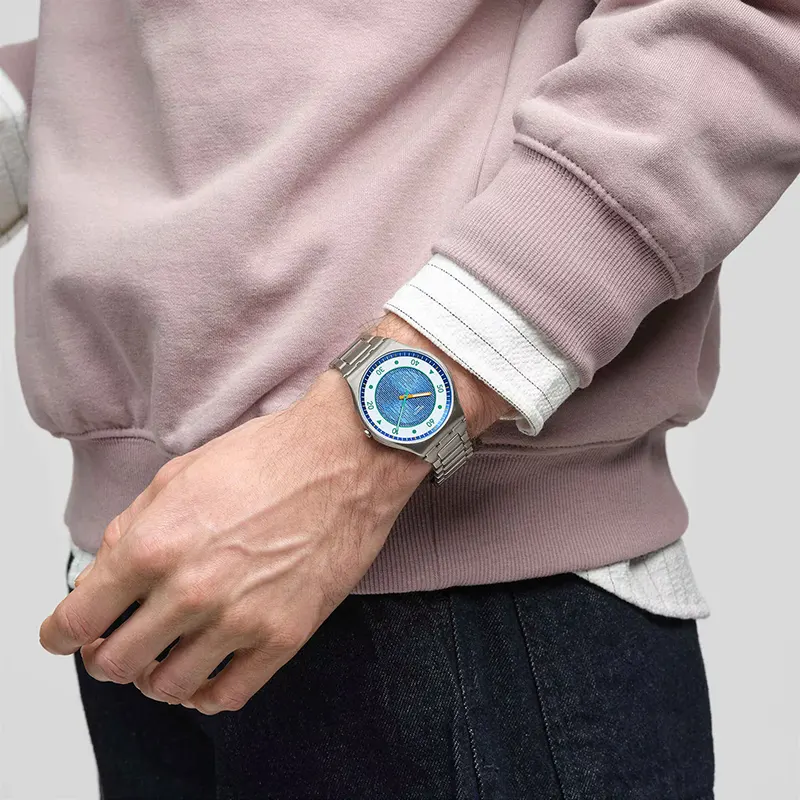 Swatch Power Of Nature Splash Dance Blue Dial Men's Watch | SS07S143G