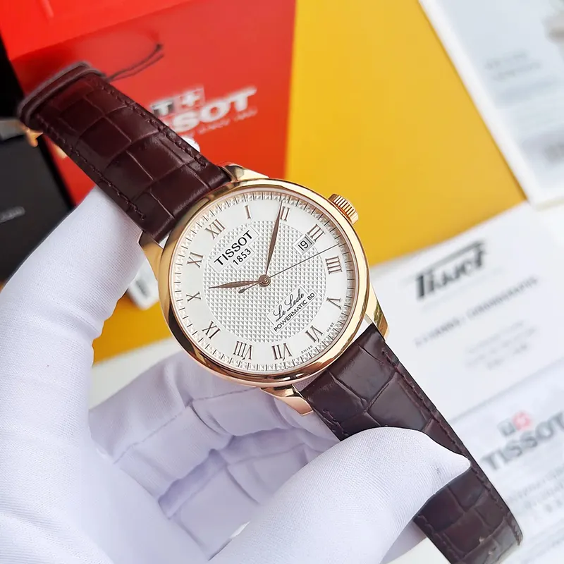 Tissot Le Locle Powermatic 80 Silver Dial Men's Watch | T006.407.36.033.00