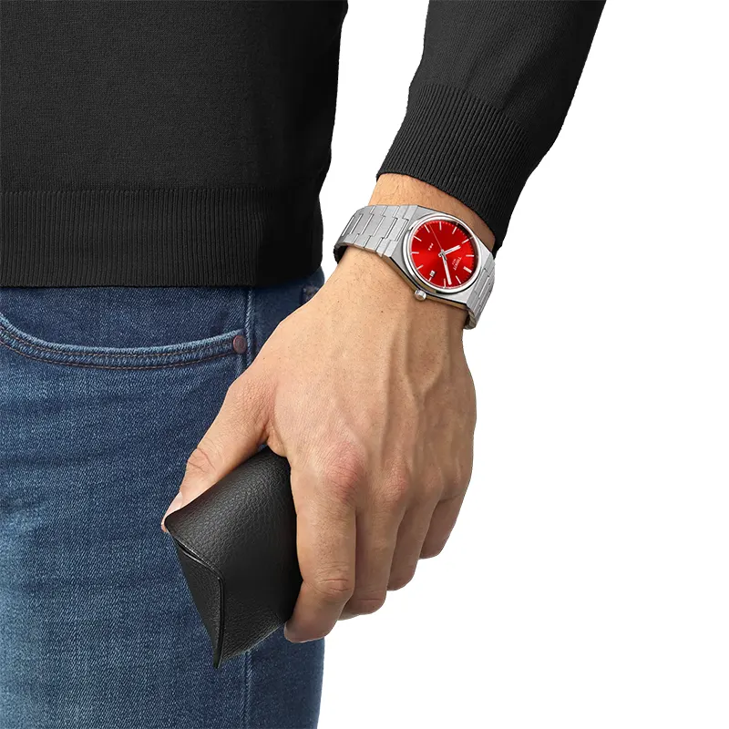 Tissot PRX Classic Red Dial Men's Watch | T137.410.11.421.00