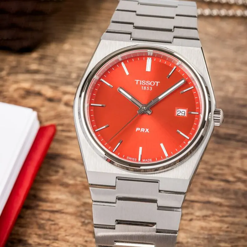 Tissot PRX Classic Red Dial Men's Watch | T137.410.11.421.00