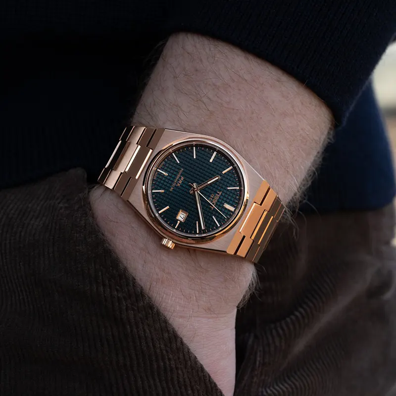 Tissot PRX Powermatic 80 Rose Gold Men's Watch | T137.407.33.041.00