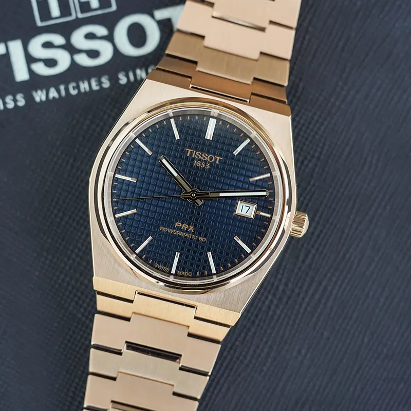 Tissot PRX Powermatic 80 Rose Gold Men's Watch | T137.407.33.041.00