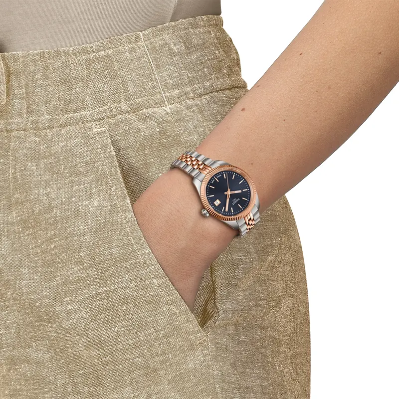 Tissot Ballade Blue Dial Couple Watch | T156.410.22.041.00 | T156.210.22.041.00