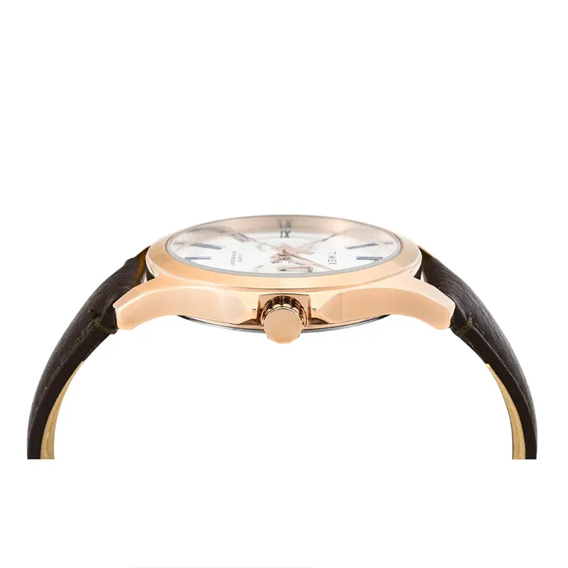 Timex Multifunction Silver Dial Leather Men's Watch | TW000X128