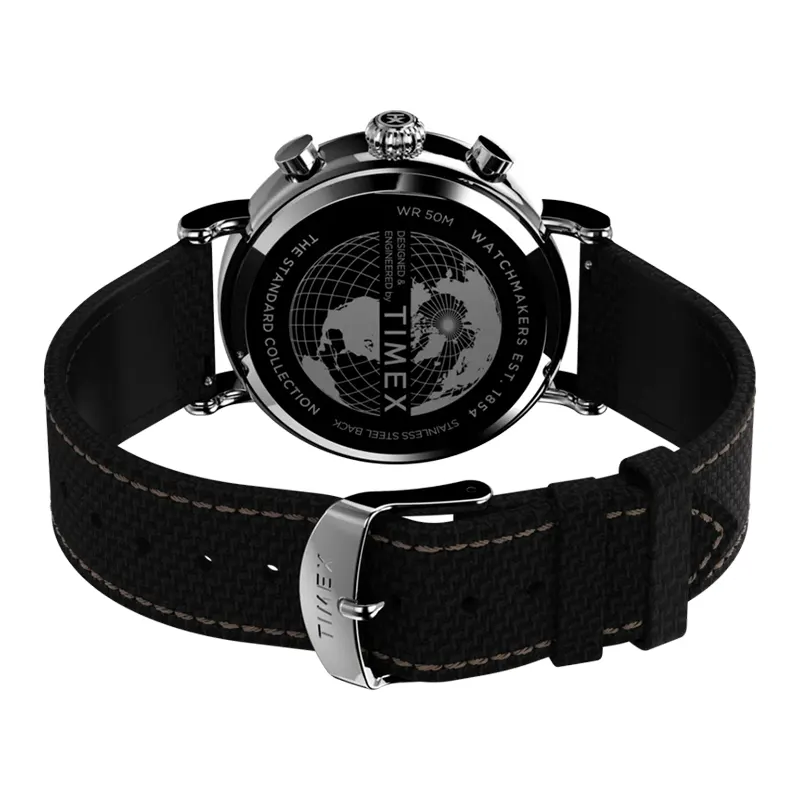 Timex Standard Chronograph Black Dial Men's Watch | TW2V43700