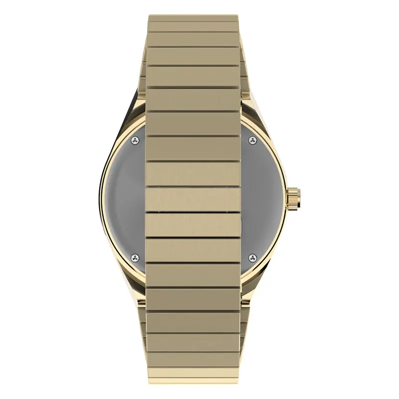 Q Timex® Green Dial Steel Expansion Band Ladies Watch | TW2V92200