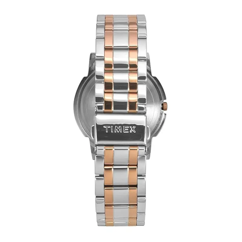Timex Fashion Black Dial Two-tone Men's Watch | TWB2G01SMU03