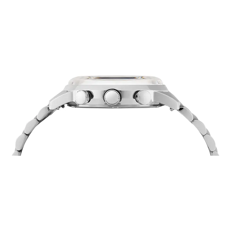 Timex Marlin® Chronograph Tachymeter Silver Dial Men's Watch | TWEG26704