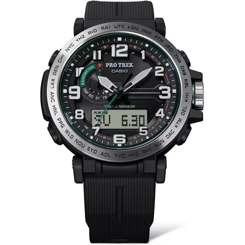 Casio Pro Trek PRG-601-1 Tough Solar Black Dial Men's Watch