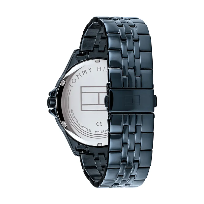 Tommy Hilfiger Decker Chronograph Blue Dial Men's Watch | 1791618