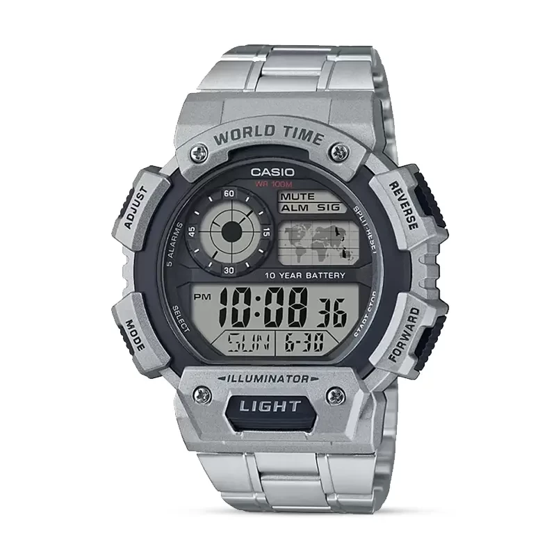 Casio Youth AE-1400WHD-1AVDF Digital Black Dial Men's Watch