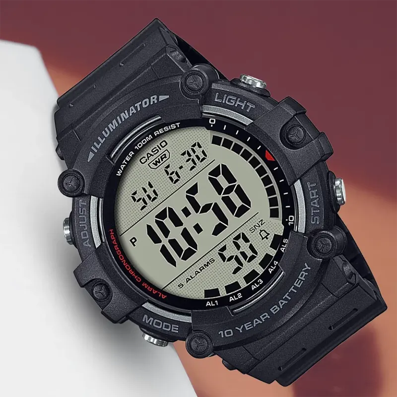 Casio Youth AE-1500WH-1AV Digital Grey Dial Men's Watch