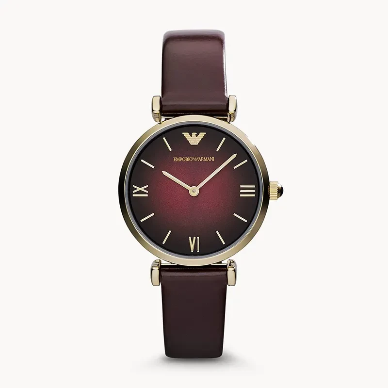 Emporio Armani Classic Purple Dial Ladies Watch | AR1757