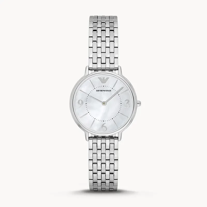 Emporio Armani Kappa White MOP Dial Ladies Watch | AR2507