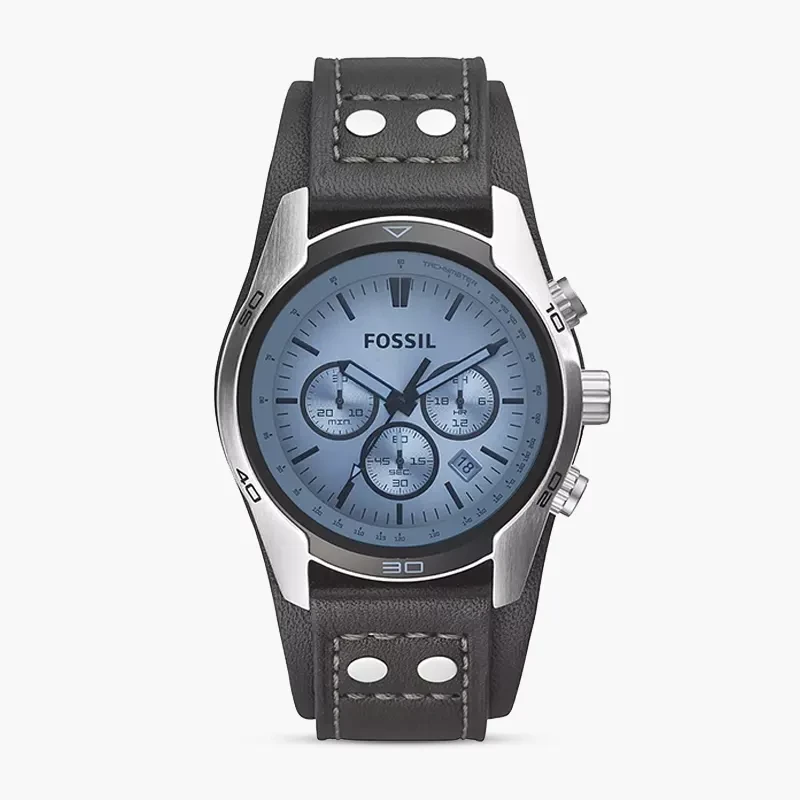 Fossil Coachman Chronograph Black Strap Men’s Watch | CH2564