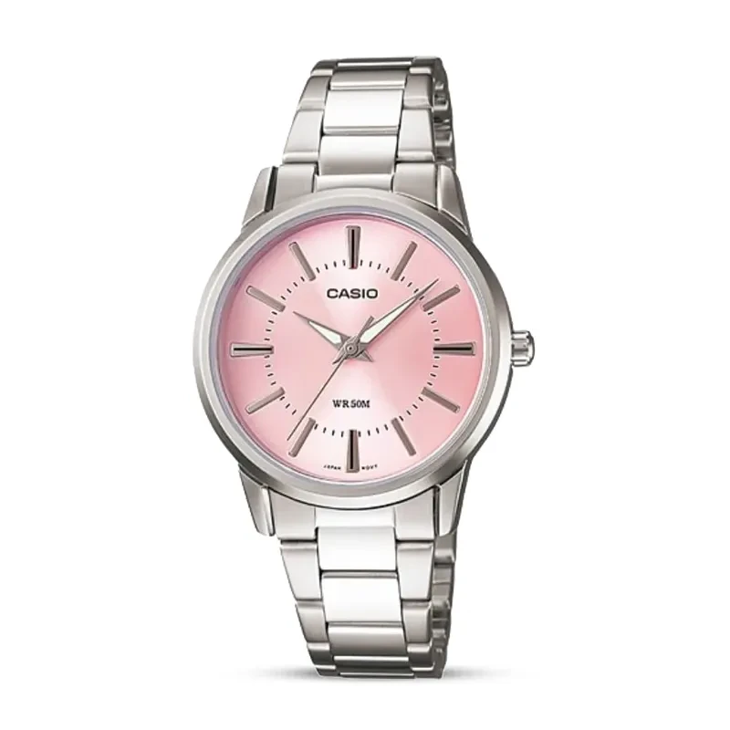 Casio Enticer LTP-1303D-4AV Pink Dial Ladies Watch