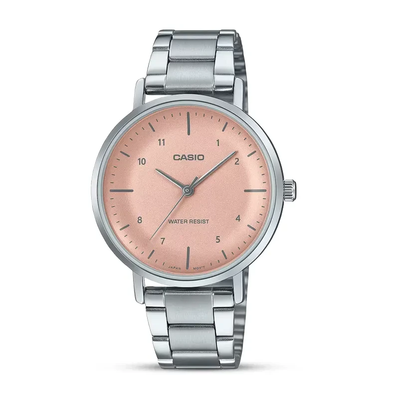 Casio Enticer LTP-VT03D-4BDF Pink Dial Ladies Watch